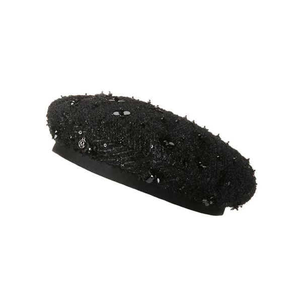 MAISON MICHEL｜珠光斜紋貝雷帽