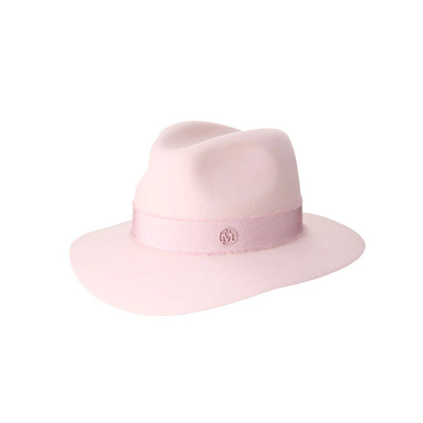 MAISON MICHEL｜粉色氈料紳士帽