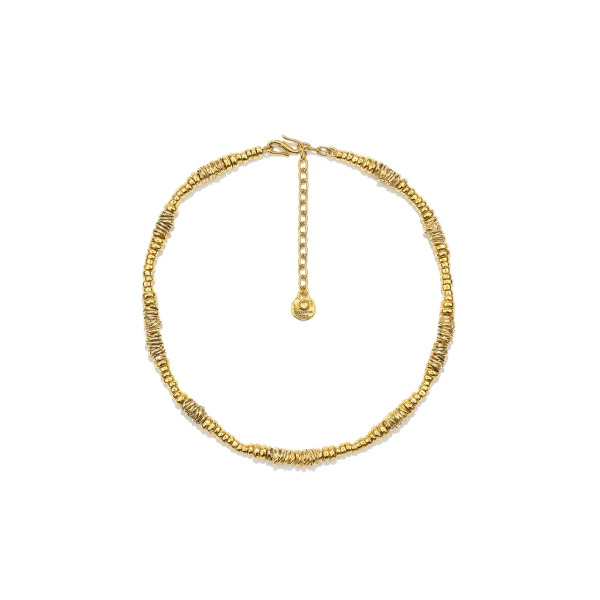 GOOSSENS｜金色金屬短鍊項鍊