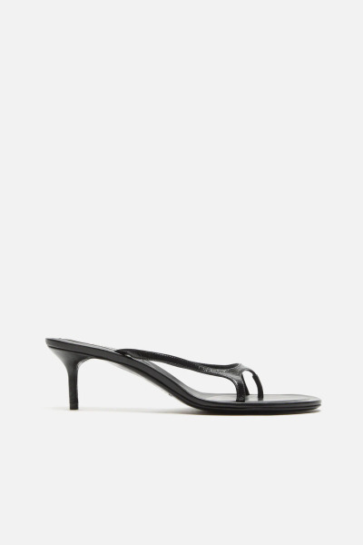 ACNE STUDIOS｜羊皮小貓高跟涼鞋