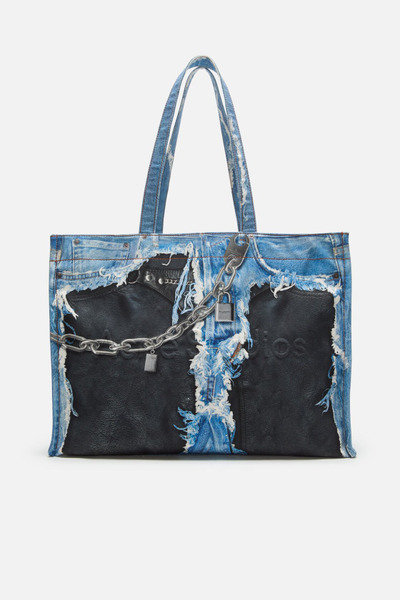 ACNE STUDIOS｜丹寧印花托特包