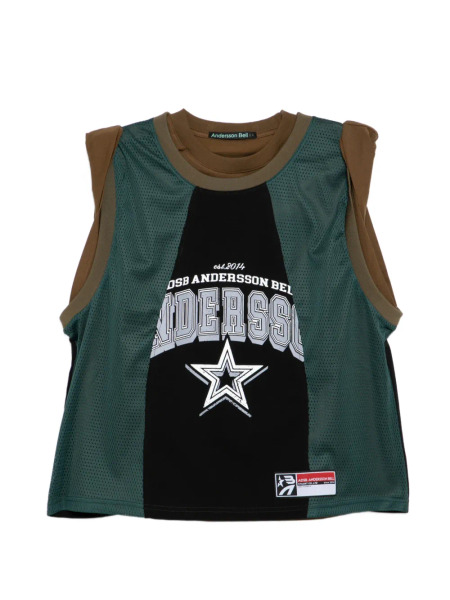 ADSB ANDERSSON BELL｜層次拼接短袖上衣