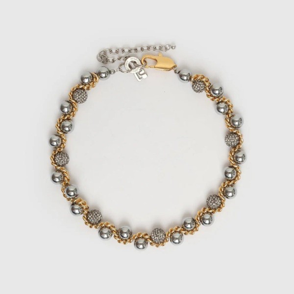 KITESY MARTIN STUDIO｜LE SERPENT STRASS GOLDEN NECKLACE 水鑽金蛇項鍊