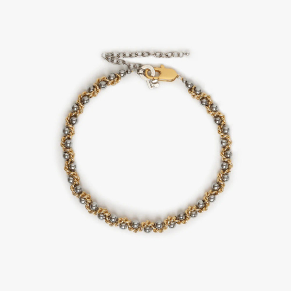 KITESY MARTIN STUDIO｜Le Bébé Serpent 黃銅纏繞石榴石項鍊