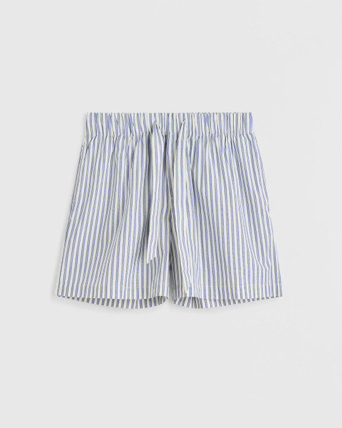 TEKLA｜純棉短睡褲-北歐休閒風條紋