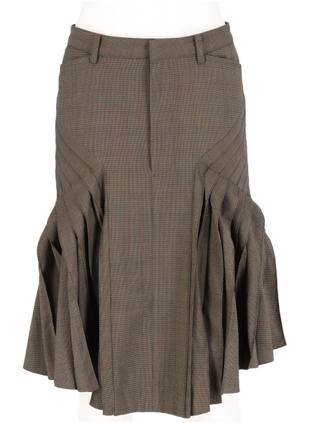 BONBOM｜捲摺多層燈籠裙