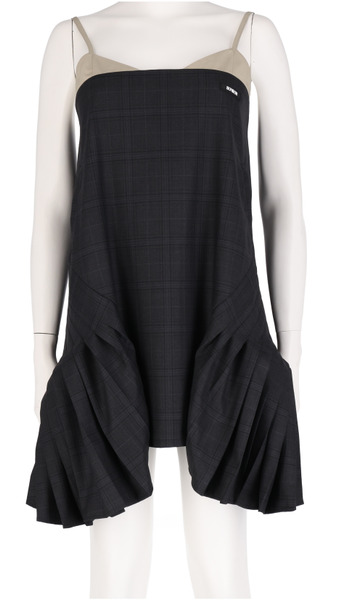 BONBOM｜假兩件燈籠輪廓洋裝