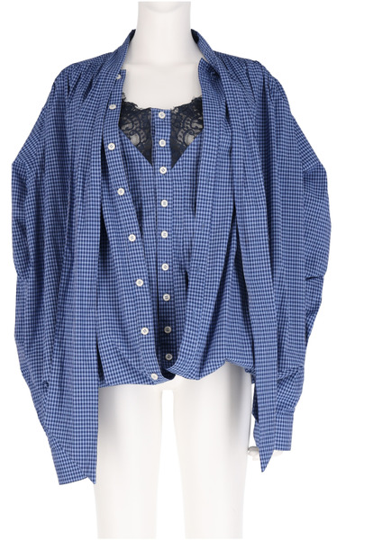 BONBOM｜捲摺多變細肩帶襯衫