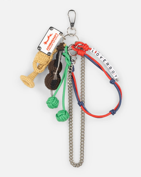 CHARLES JEFFREY LOVERBOY｜編織包包吊飾-樂器款