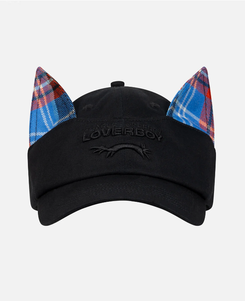CHARLES JEFFREY LOVERBOY｜六片棒球帽-尖耳格紋款
