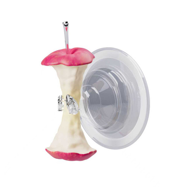 YVMIN｜蘋果核手機磁吸支架-粉紅