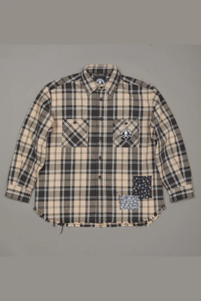 MASTERMINDxSEAN WOTHERSPOON｜格紋法蘭絨襯衫