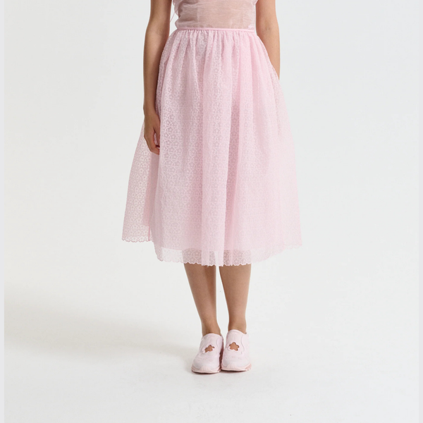 CECILIE BAHNSEN｜Bala 風花刺繡長裙