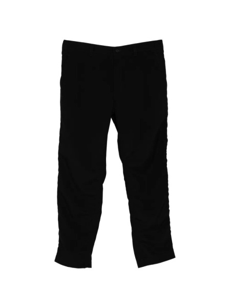 COMME DES GARCONS HOMME｜黑色羊毛長褲