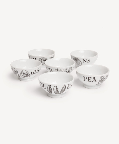 FORNASETTI｜手繪開胃菜碗組