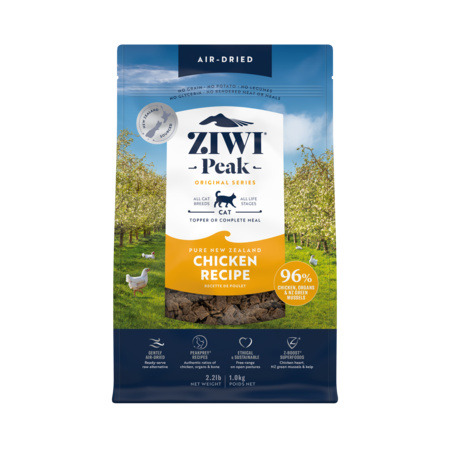 【ZIWI滋益巔峰】經典系列96%鮮肉貓糧-雞肉