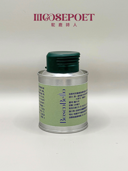 【可預購商品，新年式船運需2026.04才會到台灣】Boscobello 100%天然第一道特級冷萃初榨橄欖油-沃吉拉有機大蒜