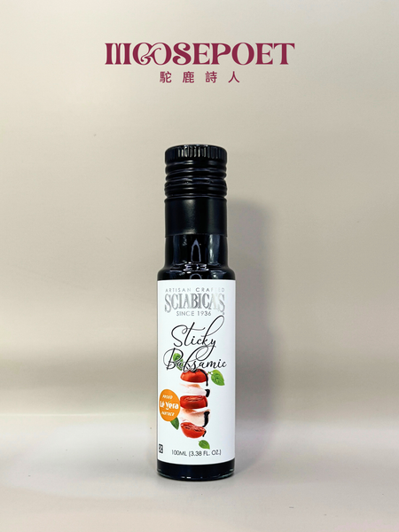 【可預購商品，新年式船運需2026.06才會到台灣】SCIABICA'S 義大利巴薩米克濃醋醬