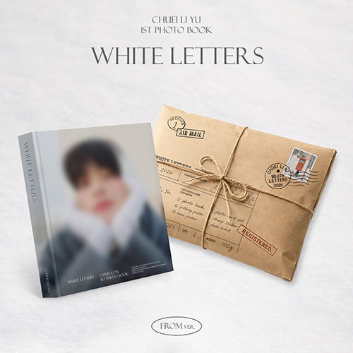 預購｜CHUEI LI YU - 1st PHOTO BOOK [WHITE LETTERS] 寫真書