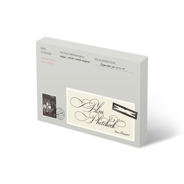 LE SSERAFIM [FILM PHOTOBOOK : Dear, FEARNOT]