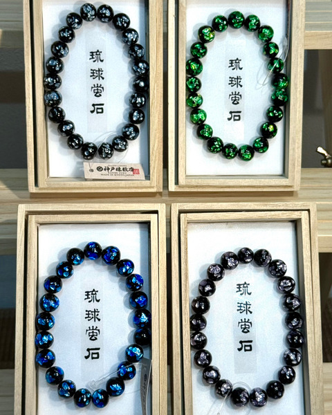 琉球螢石手串（藍色 / 紫色/ 綠色/銀灰色）