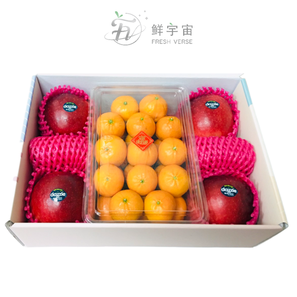 紐西蘭dazzle蘋果+美國砂糖橘禮盒