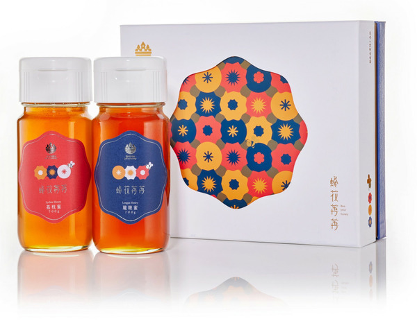 【宏基蜂蜜】蜂花苒苒 二入禮盒 700gx2