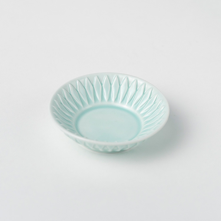 青瓷-免丟陶瓷收藏版-醬料碟Reusable Saucer Dish-White Suet Glaze