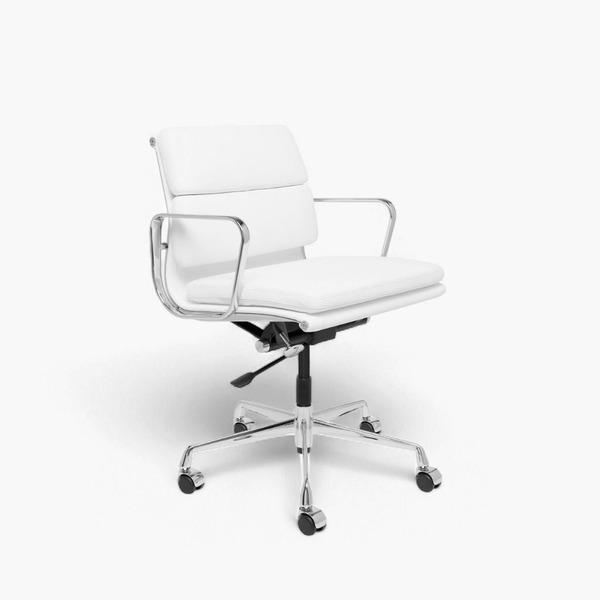 Management Soft Pad Chair White
