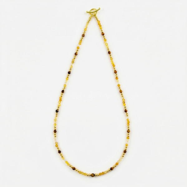 琢影琥珀項鍊