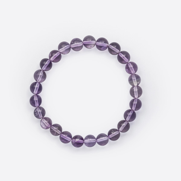 【中性款】小透紫巴西紫水晶純素串