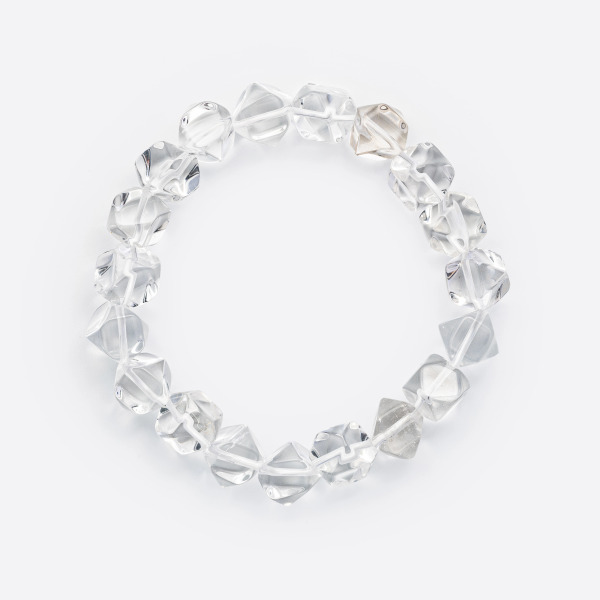 【中性款】白水糖八棱純素串手鍊