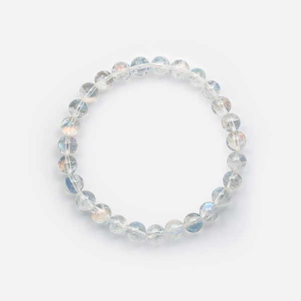 【高品】馬島藍月光純素串手鍊