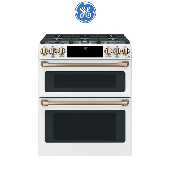 GE奇異 CGS750P4MW2 Café™30吋瓦斯型智慧六口雙層爐連烤