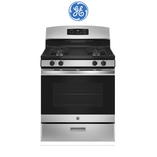 GE奇異 JGBS60REKSS 30吋瓦斯型四口單層爐連烤