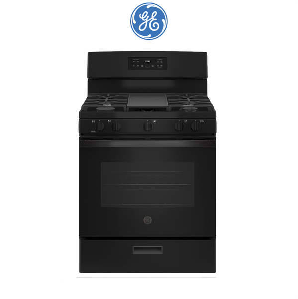 GE奇異 JGBS66DEKBB 30吋瓦斯型四口單層爐連烤