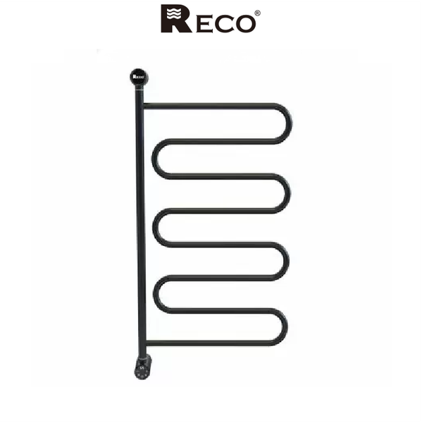 RECO 301013-BK ALGAR 電熱毛巾架 霧黑