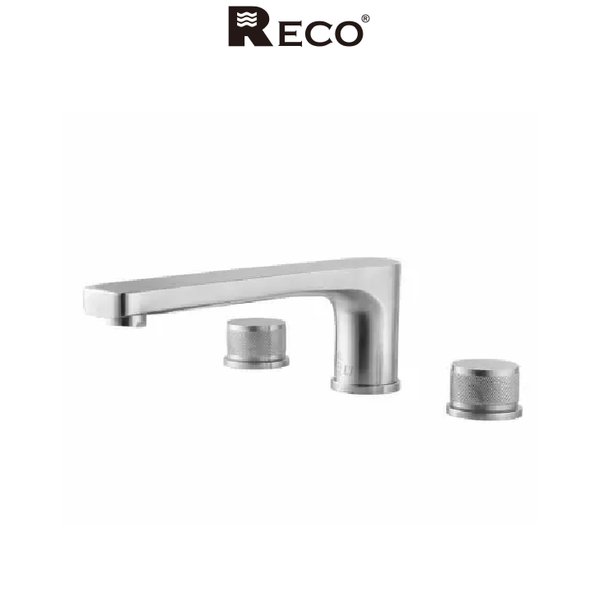 RECO 110201-B ORLI 浴缸三件套不銹鋼龍頭 毛絲