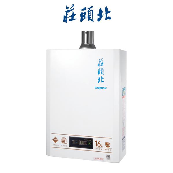 莊頭北TOPAX TH-9169ECFE 16L [超磁盾]數位恆溫型安全熱水器