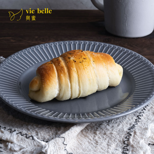 香蒜鹽可頌(一袋2入， 共2袋)