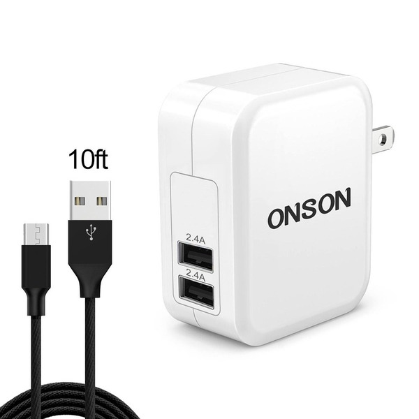 ONSON 4.8A 24W USB 雙快充座
