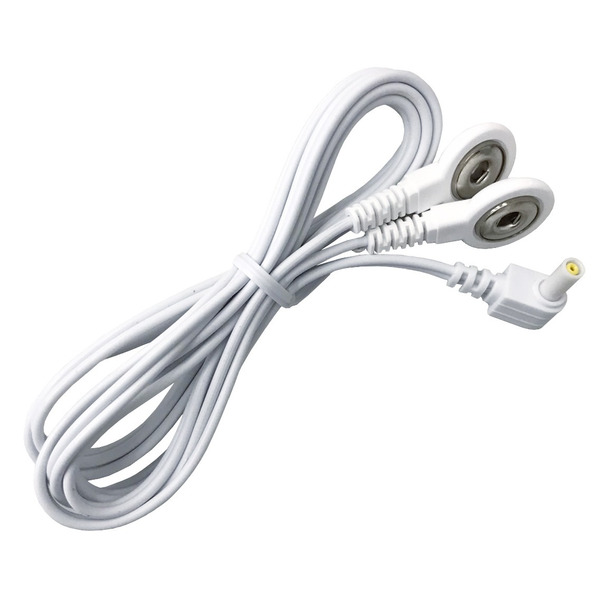 UGYM 歐規扣式 1 to 2 傳導線 (白)