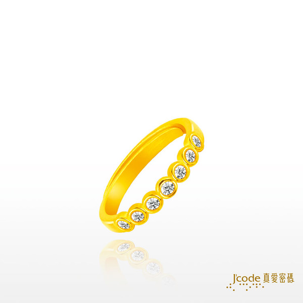 Jcode 真愛密碼 黃金戒指 七夕情人節 指尖有光 黃金戒指 金重:0.93錢