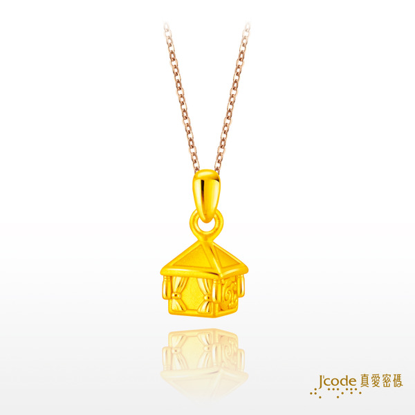 Jcode 真愛密碼 黃金墜子 白沙屯媽祖 黃金墜子 金重:0.18錢