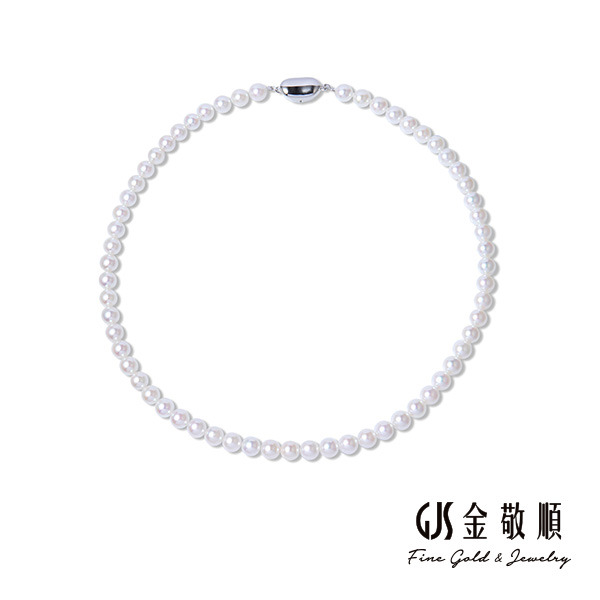 【珠寶】日本AKOYA珍珠項鍊-頂級花珠