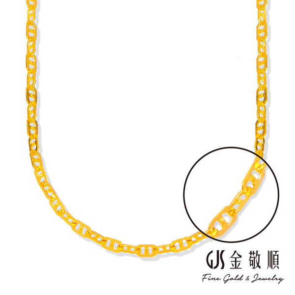 黃金項鍊【日字】金重約 0.83 錢 GOLD