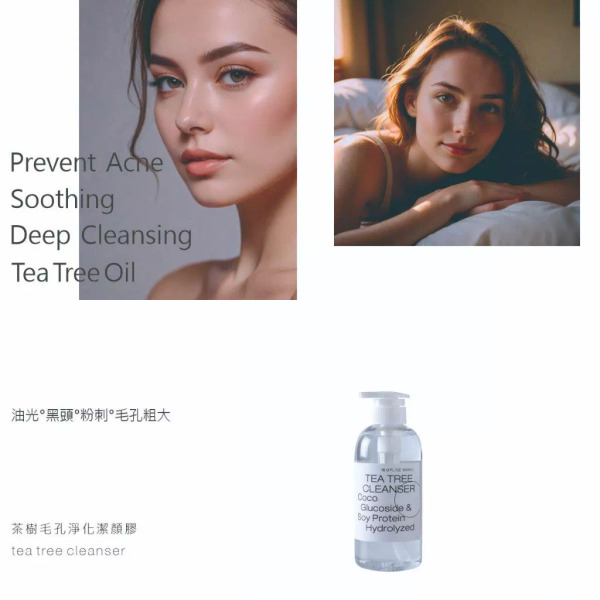 【滿滿】500ml 茶樹毛孔淨化潔顏膠 粉刺 清潔 粉刺夾 慕斯 茶樹 痘痘 洗面乳 痘疤 黑頭 黑頭粉刺 粉刺貼 去痘