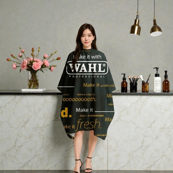 WAHL 剪髮圍巾-文字系列(超透氣)