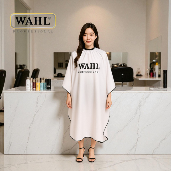 WAHL剪髮圍巾-經典白色(超透氣)