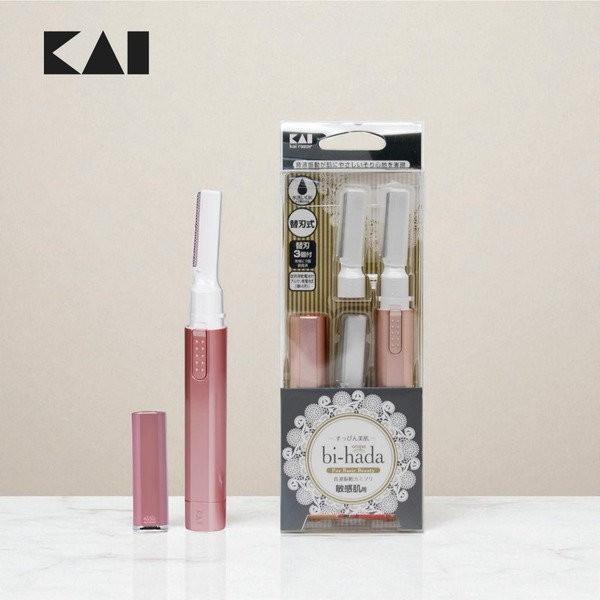 日本KAI bi-hada音波振動修眉刀